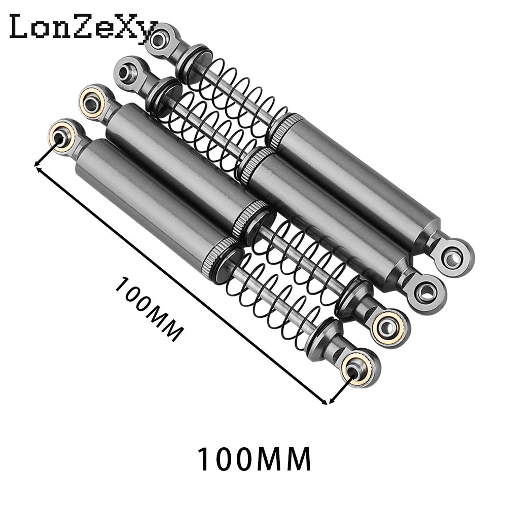 LONZEXY Oil Adjustable Shock Set for SCX10