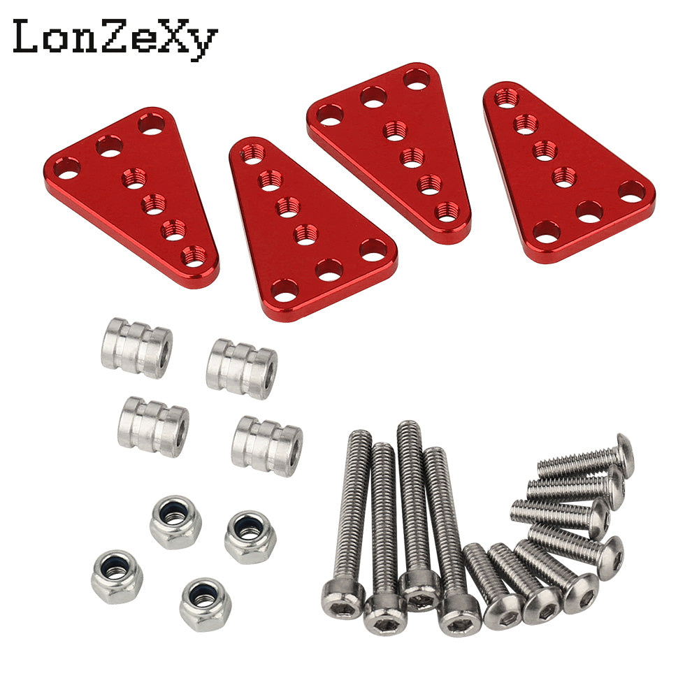 LONZEXY 51mm Adjustable Rear Shock Mount for SCX10