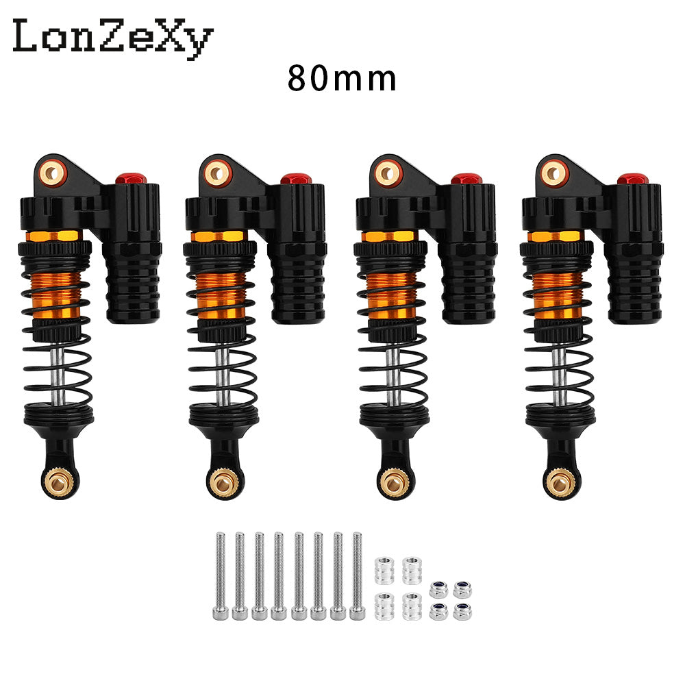 LONZEXY Alloy Shock Damper for SCX10 4PCS
