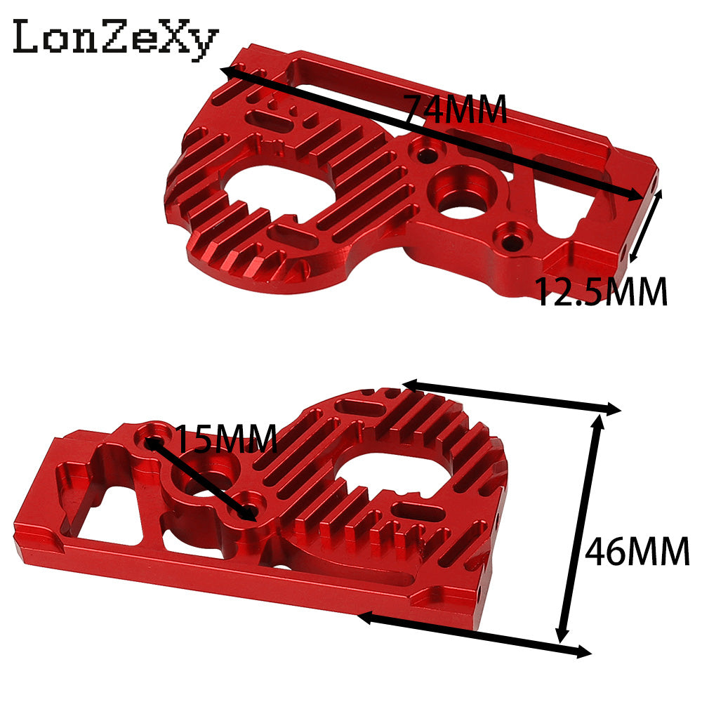LONZEXY Aluminum Motor Bracket for SCX10 Pro