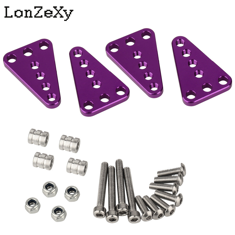 LONZEXY 51mm Adjustable Rear Shock Mount for SCX10