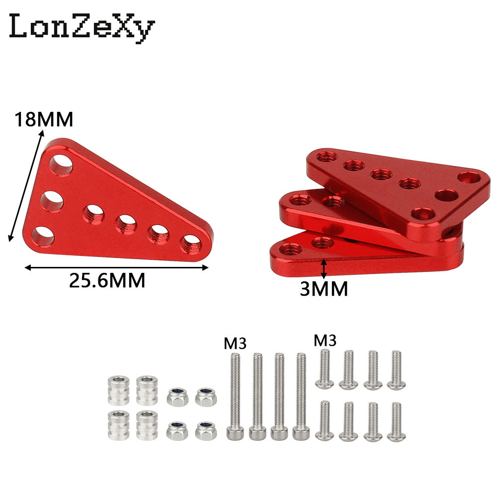 LONZEXY 51mm Adjustable Rear Shock Mount for SCX10