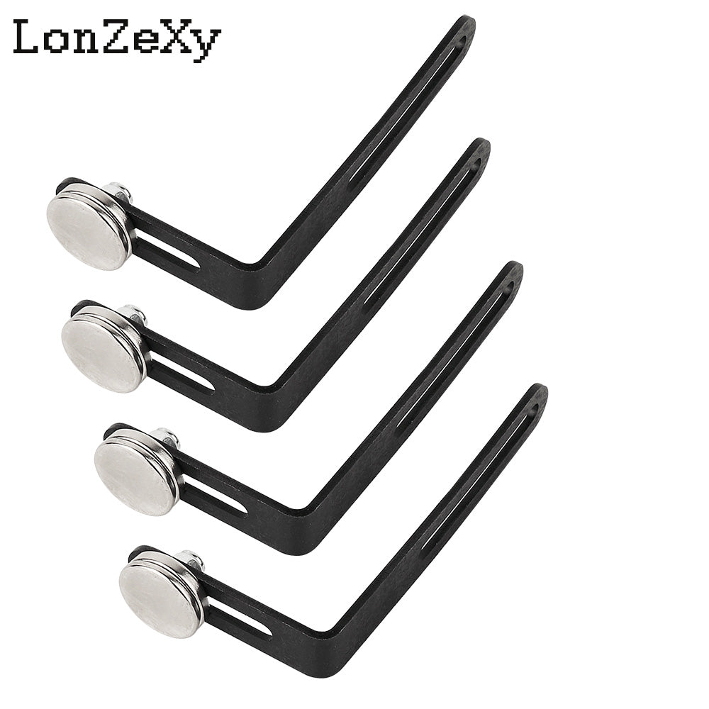 LONZEXY Car Shell Body Mount L-Bracket 4 pcs for SCX10