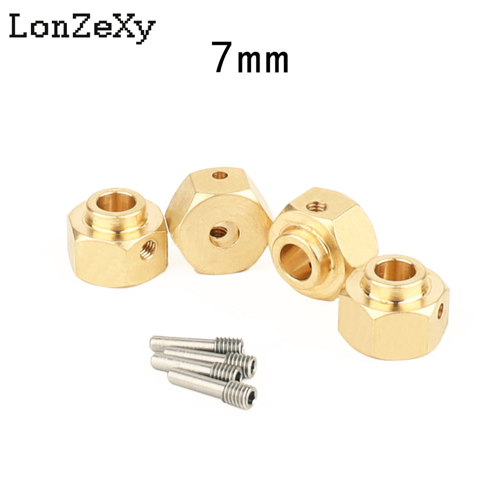 LONZEXY Wheel Hex Adapters for Redcat Ascent 1/10