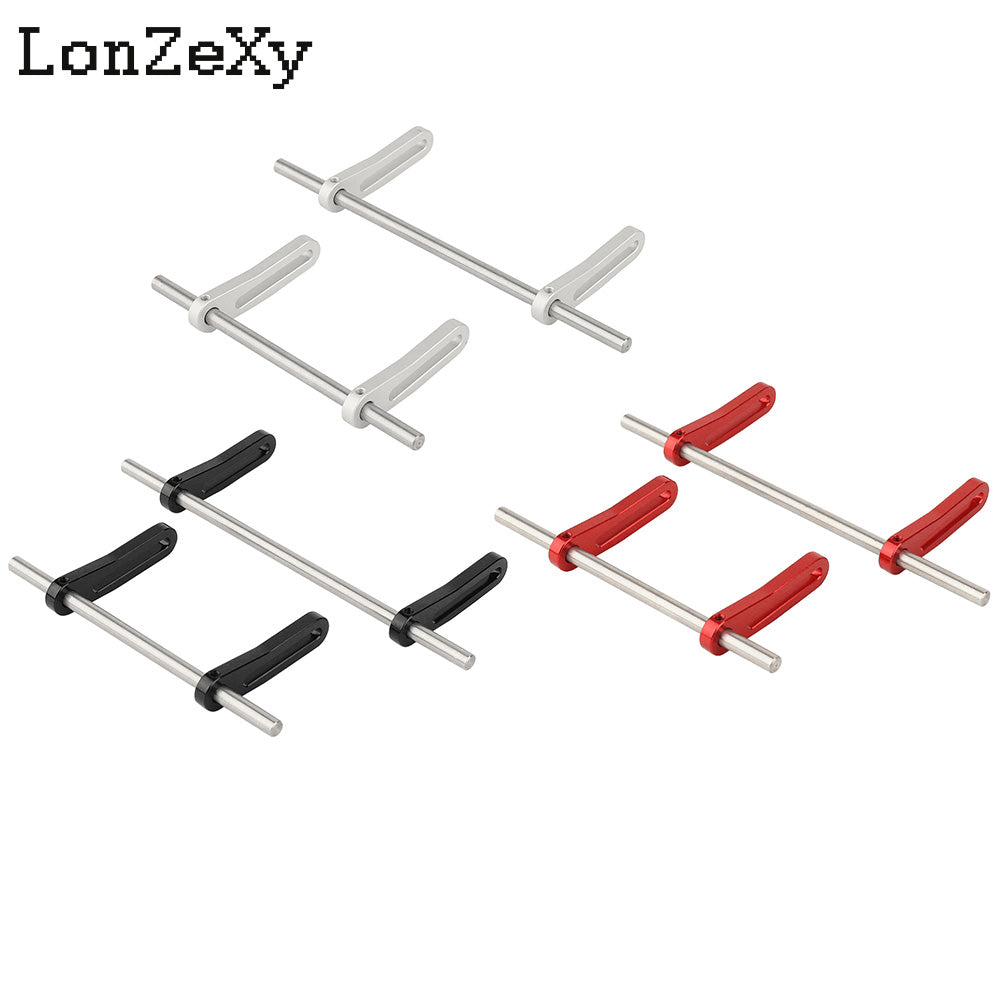 LONZEXY Metal Front Rear Modular Bumper for 1/10 LCG TRX4 TRX6 SCX10 Capra
