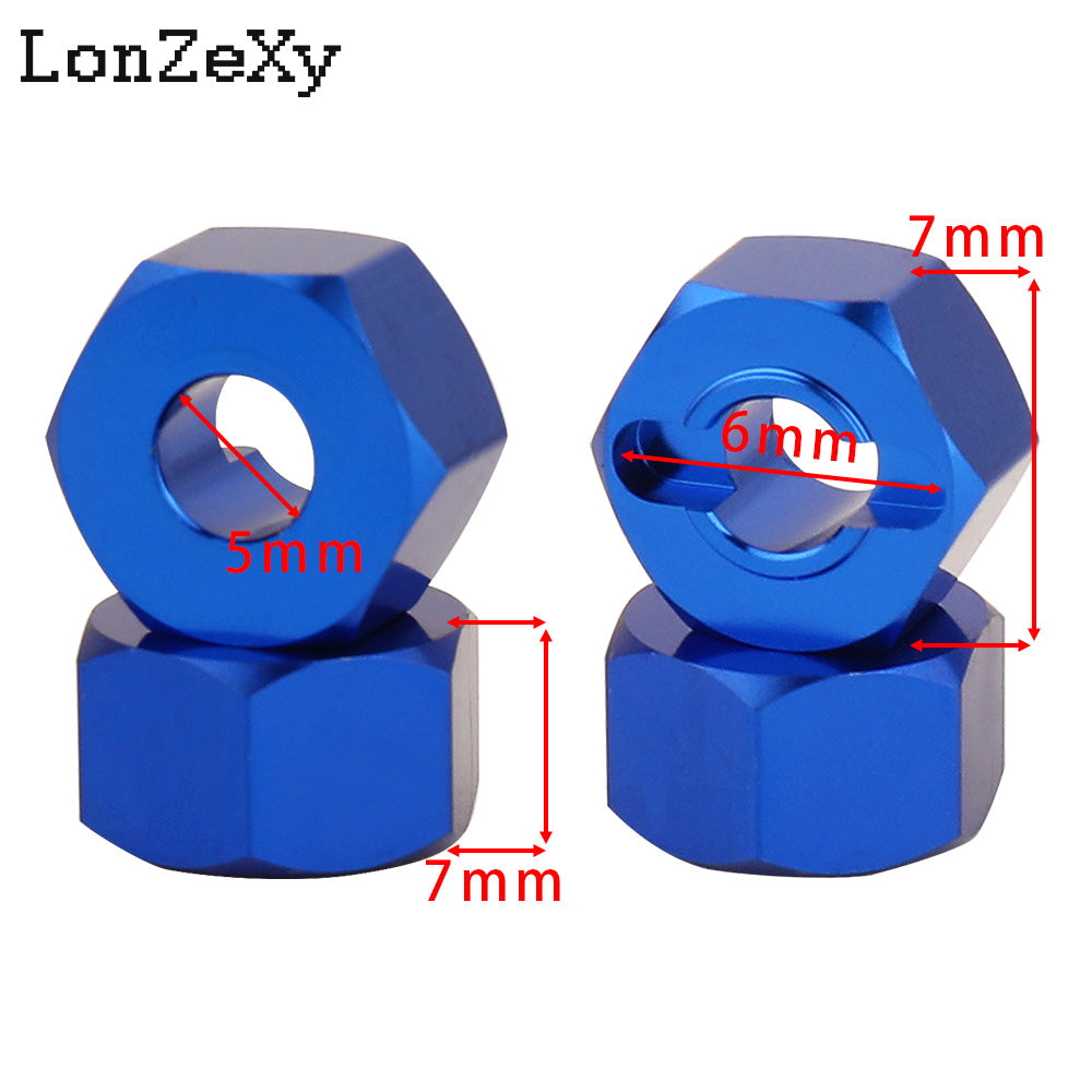 LONZEXY Metal Hardware Nuts For MJX 1/16 20pcs