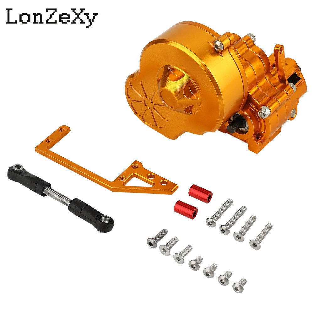 LONZEXY Metal Complete transmission box for SCX10