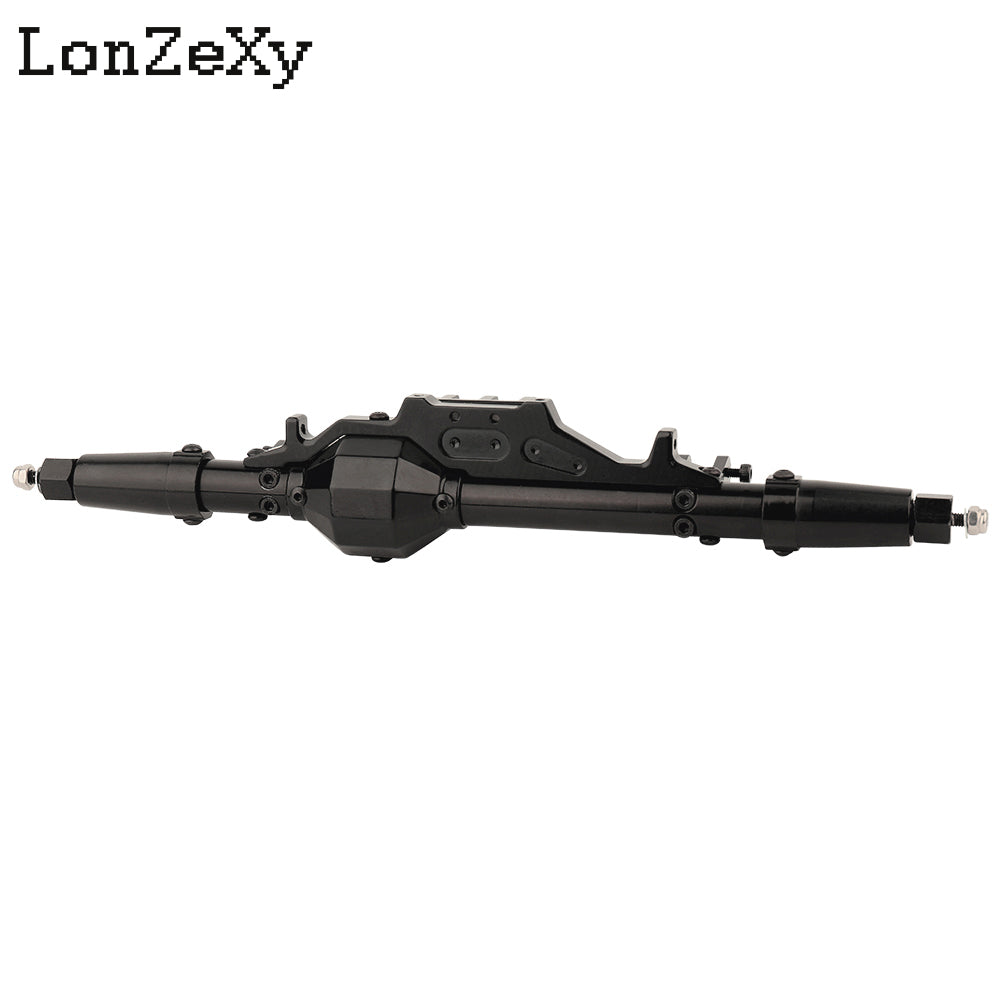 LONZEXY Complete Metal Front / Rear Axle Set for 1/10 RC Rock Crawler Axial Wraith