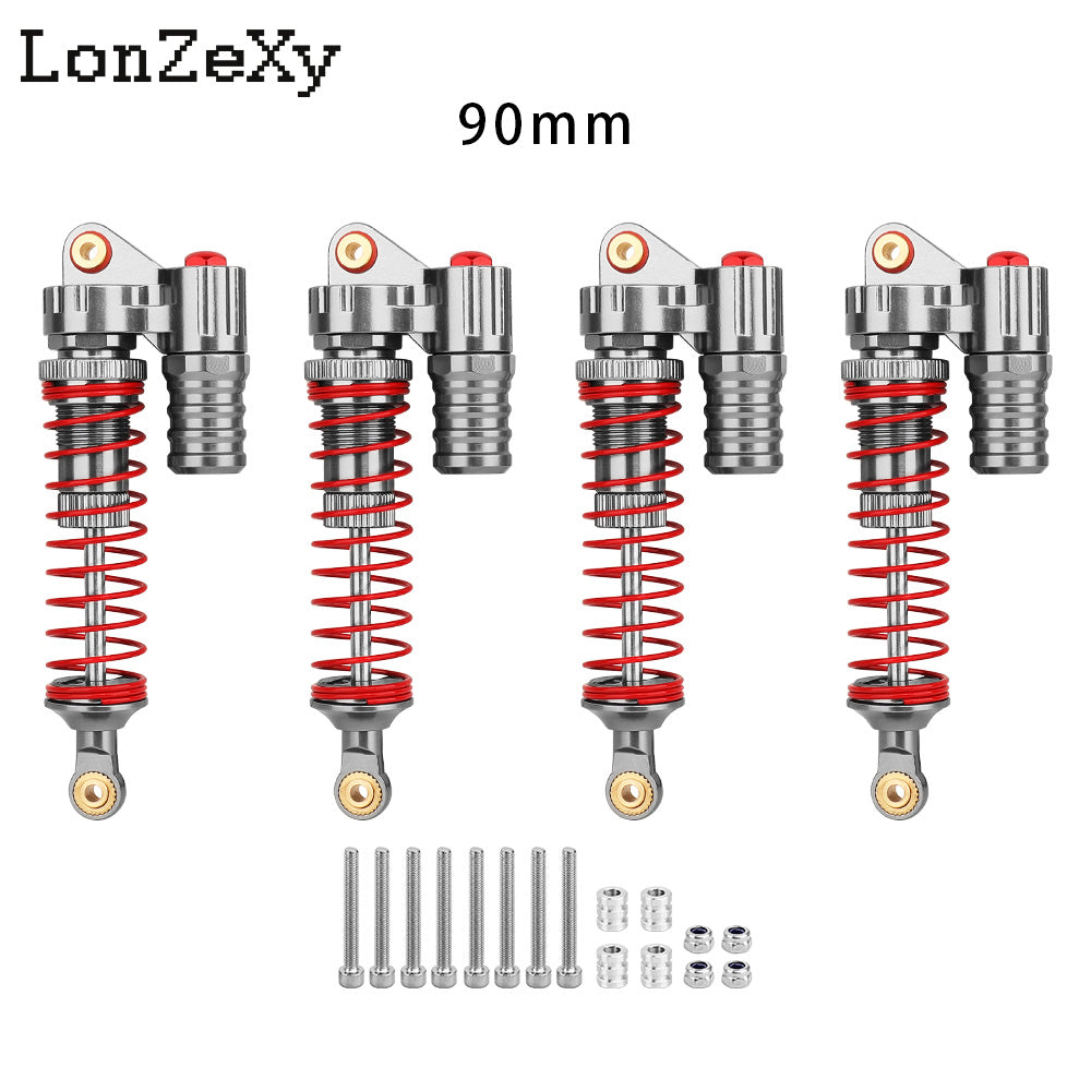 LONZEXY Alloy Shock Damper for SCX10 4PCS