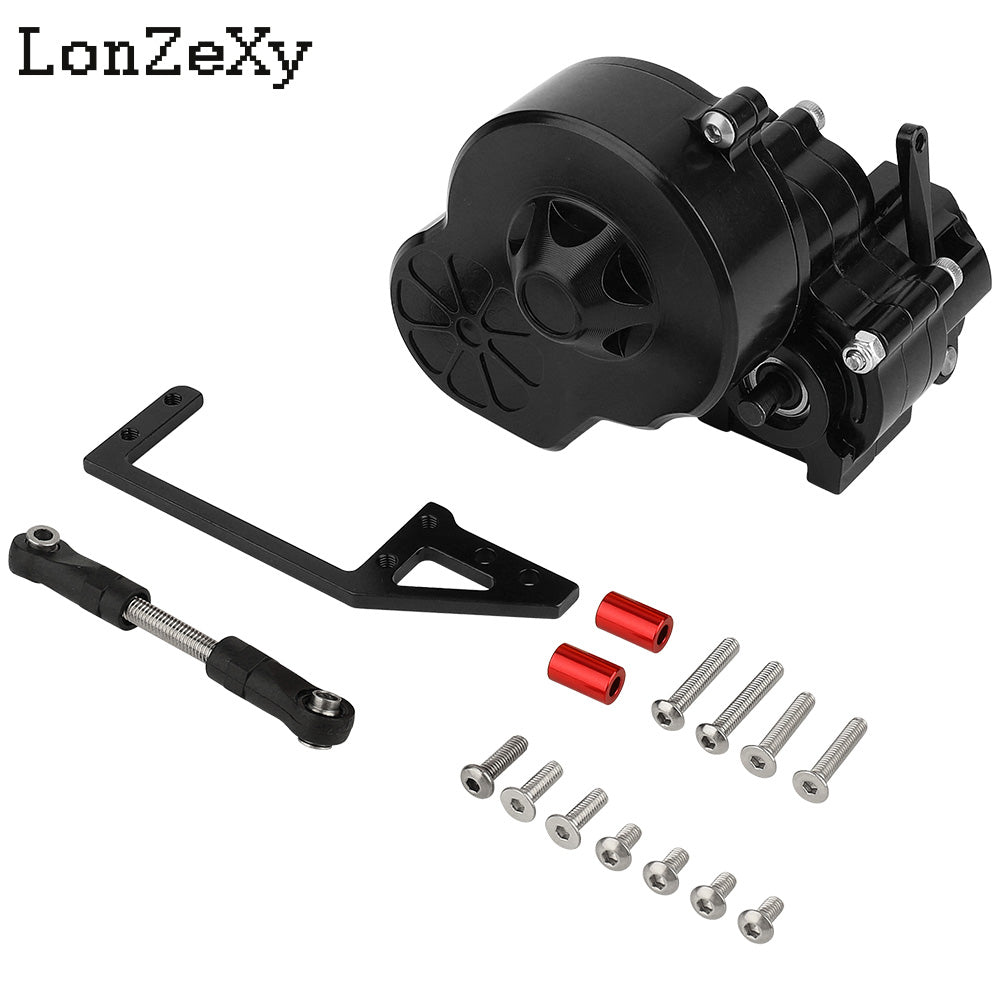 LONZEXY Metal Complete transmission box for SCX10