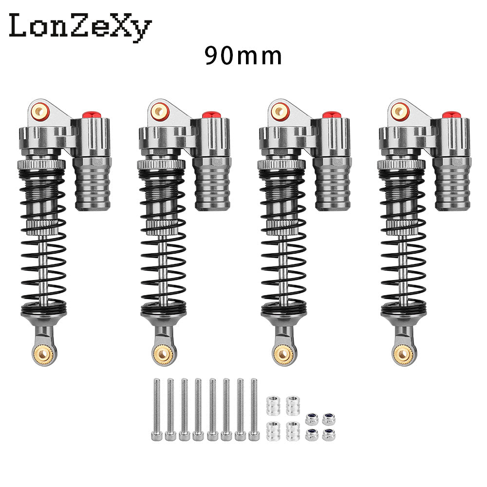 LONZEXY Alloy Shock Damper for SCX10 4PCS