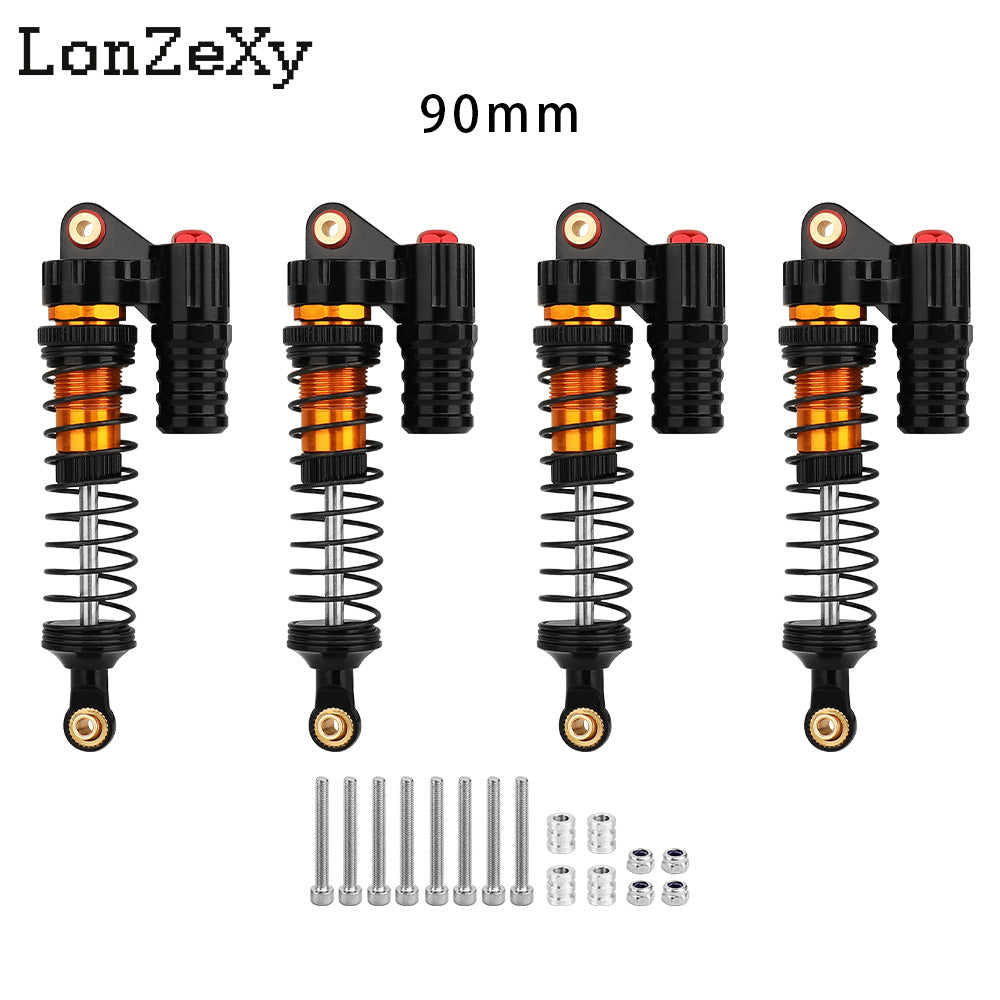 LONZEXY Alloy Shock Damper for SCX10 4PCS