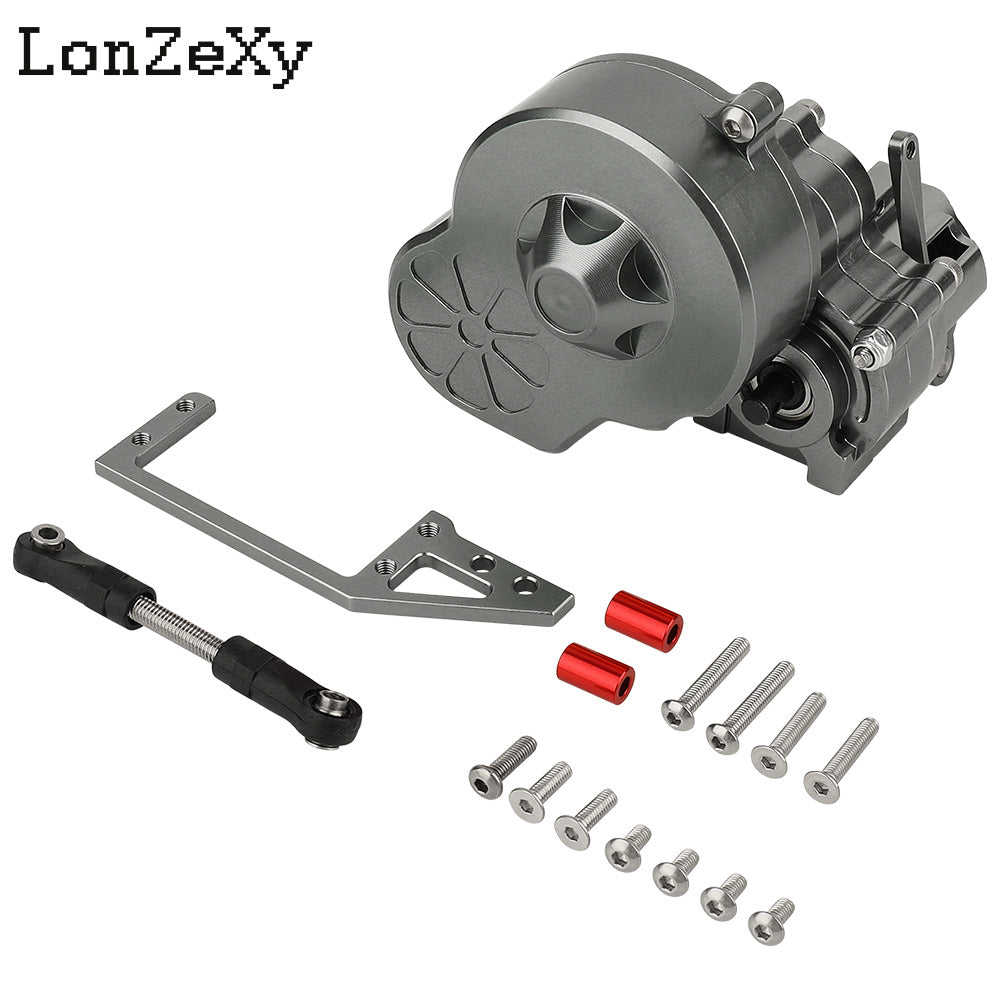 LONZEXY Metal Complete transmission box for SCX10
