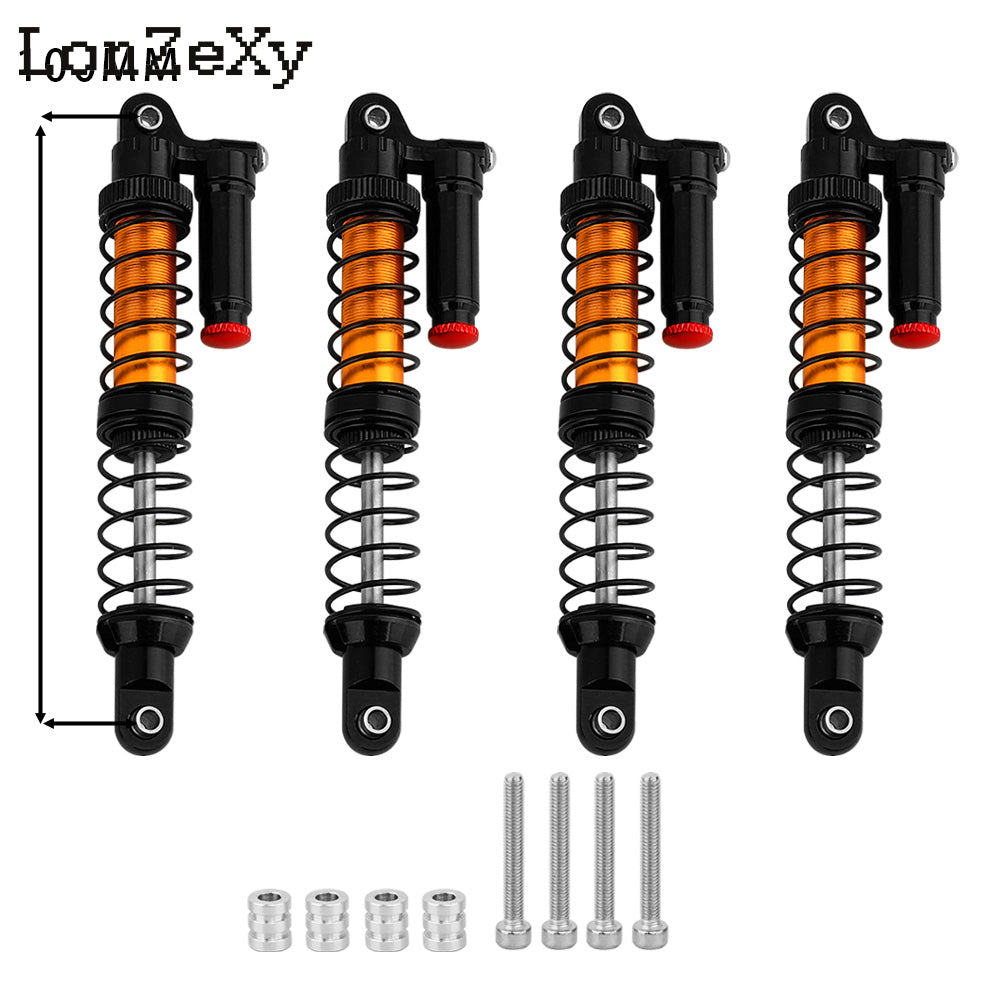 LONZEXY Metal Shock Damper Set for 1/10 Tamiya 4pcs