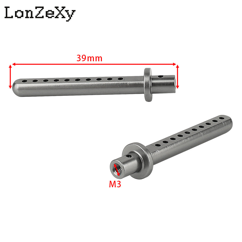 SCX10 Body Fixing Column 4 Flat Heads