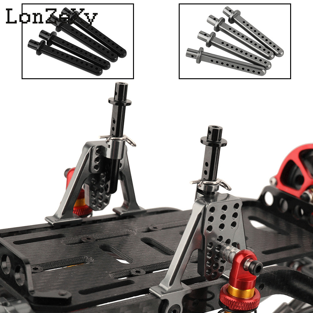 SCX10 Body Fixing Column 4 Flat Heads