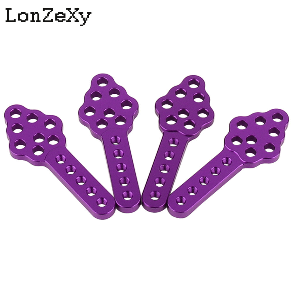 LONZEXY Metal Mount Adjust Height 4Pcs for SCX10 SCX10III