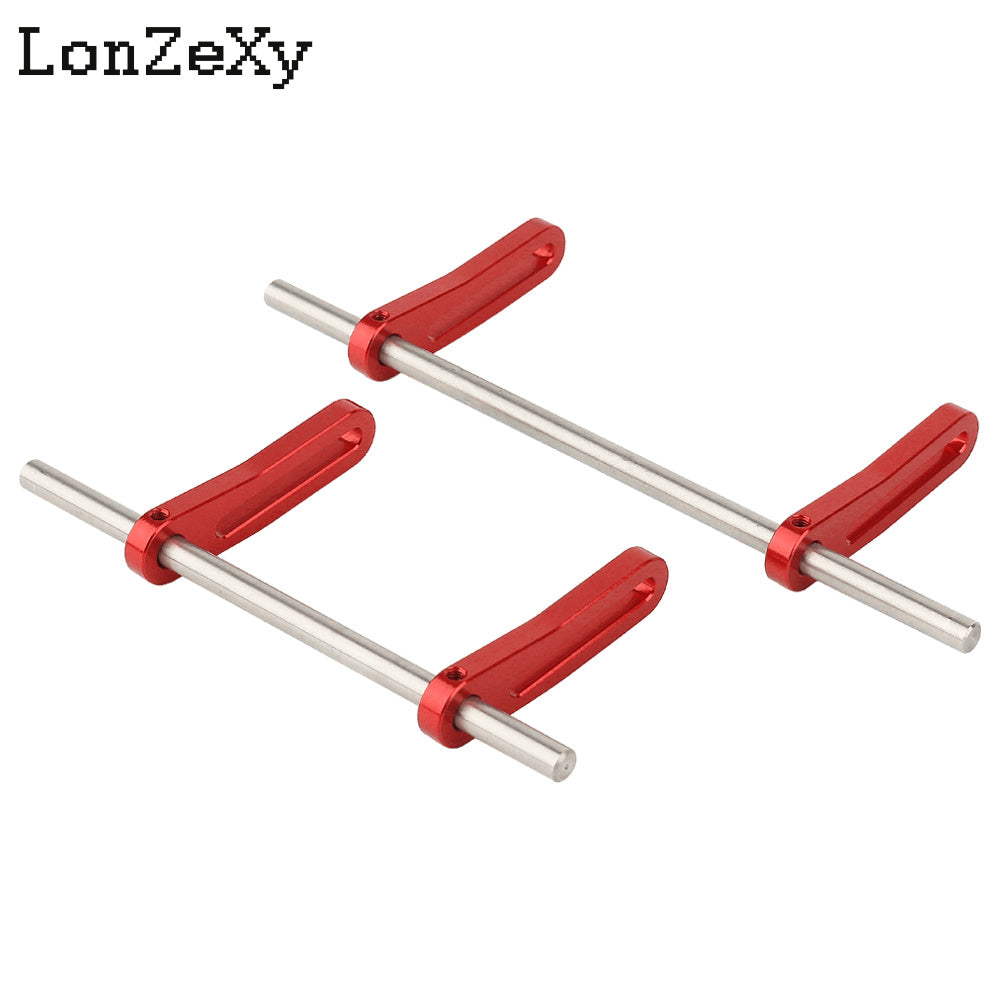 LONZEXY Metal Front Rear Modular Bumper for 1/10 LCG TRX4 TRX6 SCX10 Capra