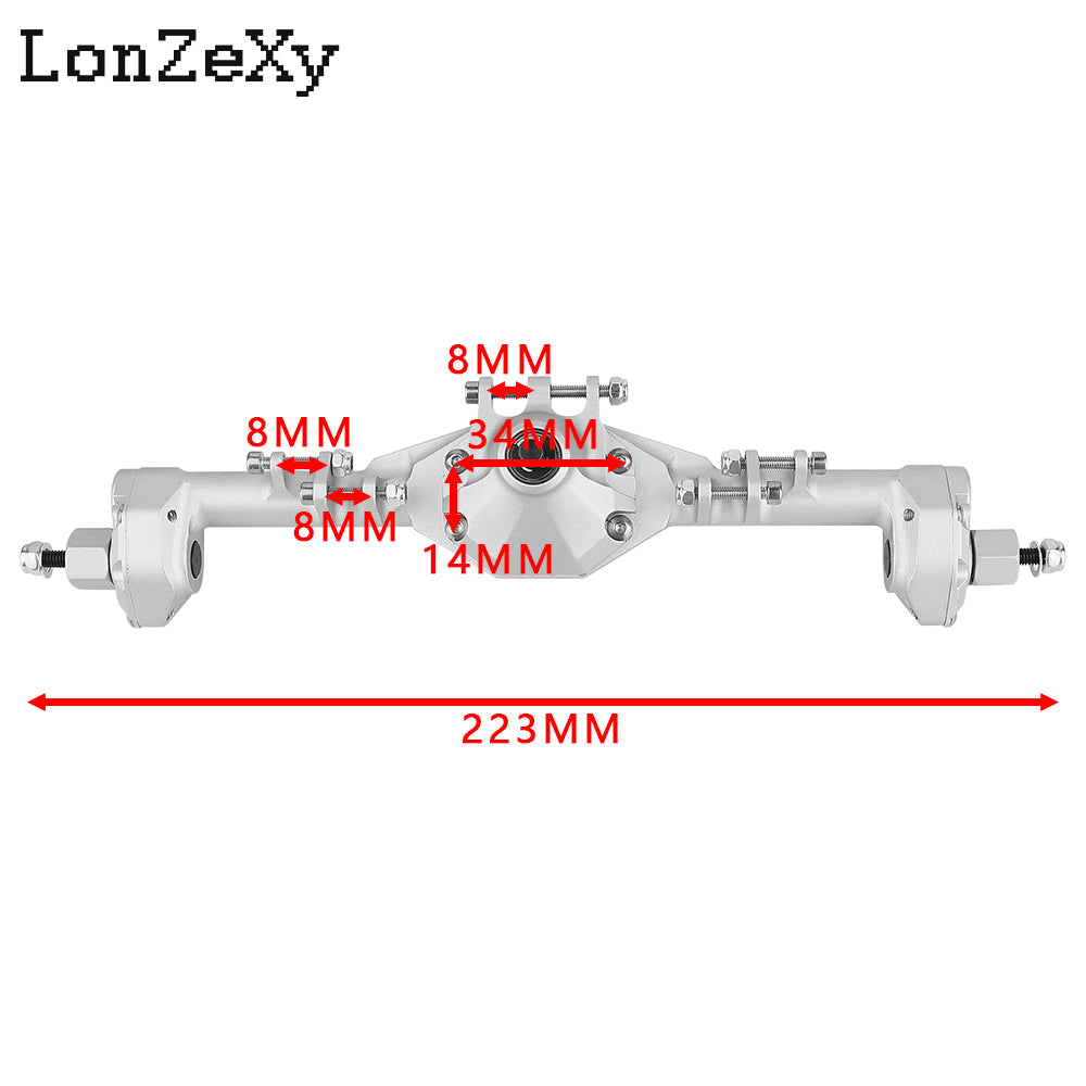 LONZEXY Axle Set Fit Traxxas TRX-4 SCX10 1/10
