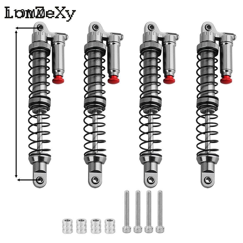 LONZEXY Metal Shock Damper Set for 1/10 Tamiya 4pcs