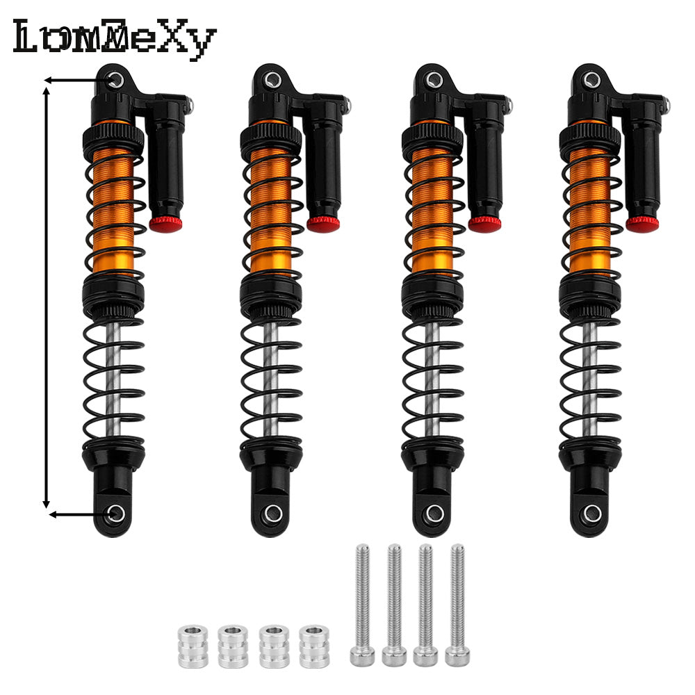 LONZEXY Metal Shock Damper Set for 1/10 Tamiya 4pcs