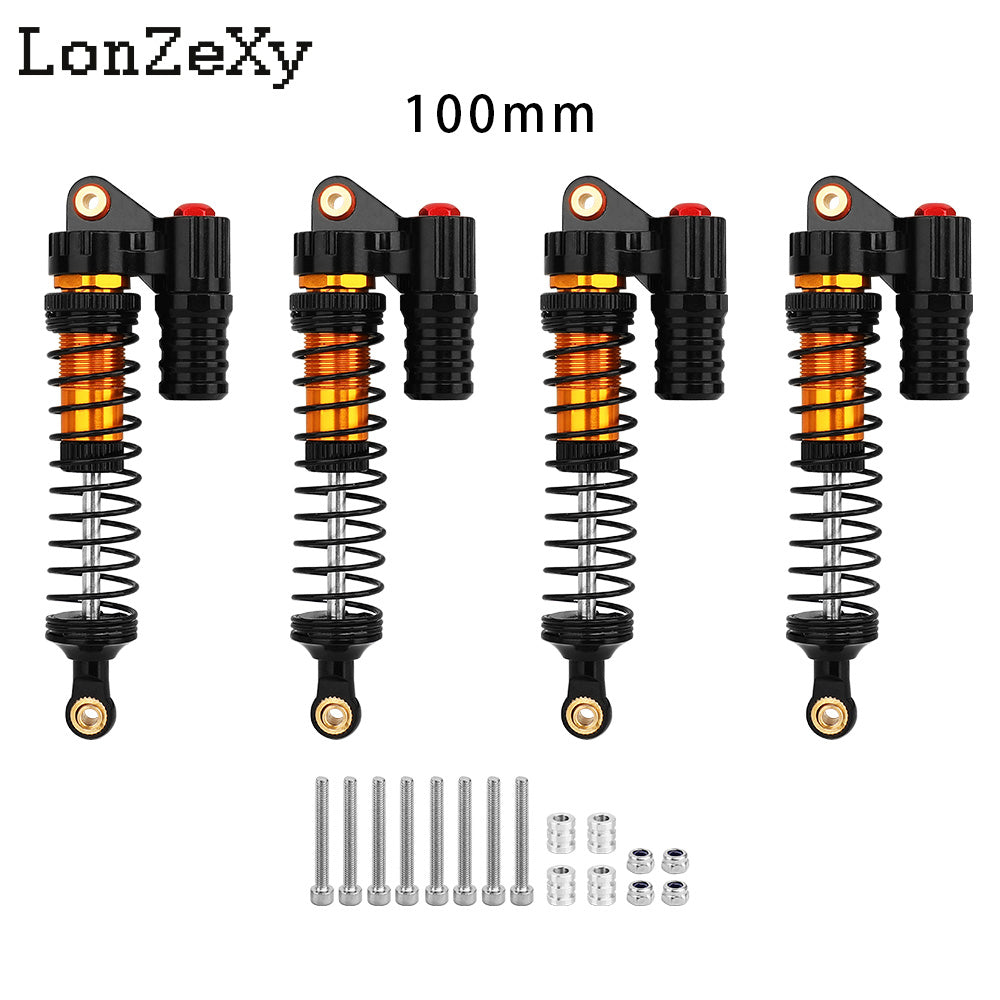 LONZEXY Alloy Shock Damper for SCX10 4PCS