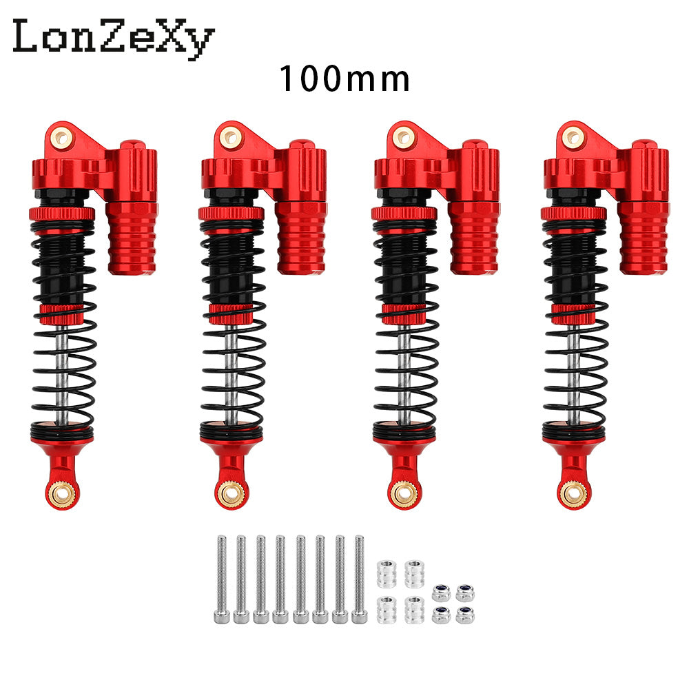 LONZEXY Alloy Shock Damper for SCX10 4PCS