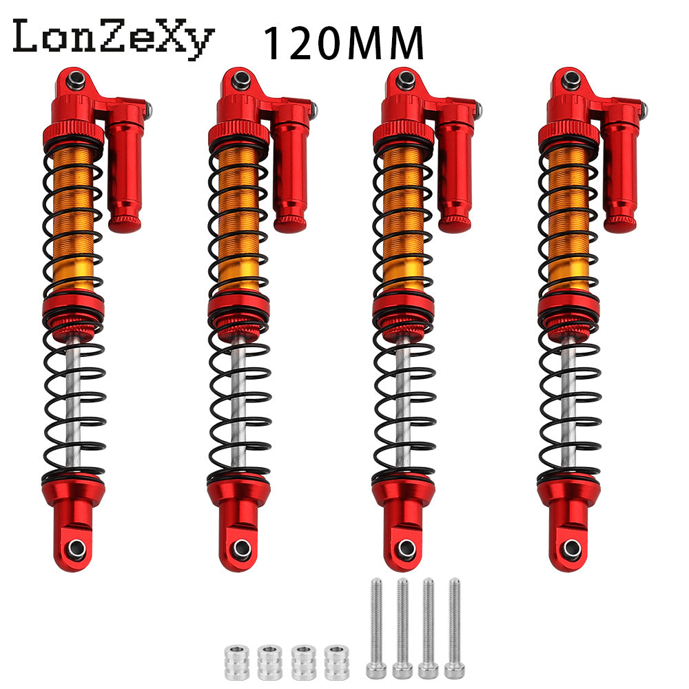 LONZEXY Metal Shock Damper Set for 1/10 Tamiya 4pcs