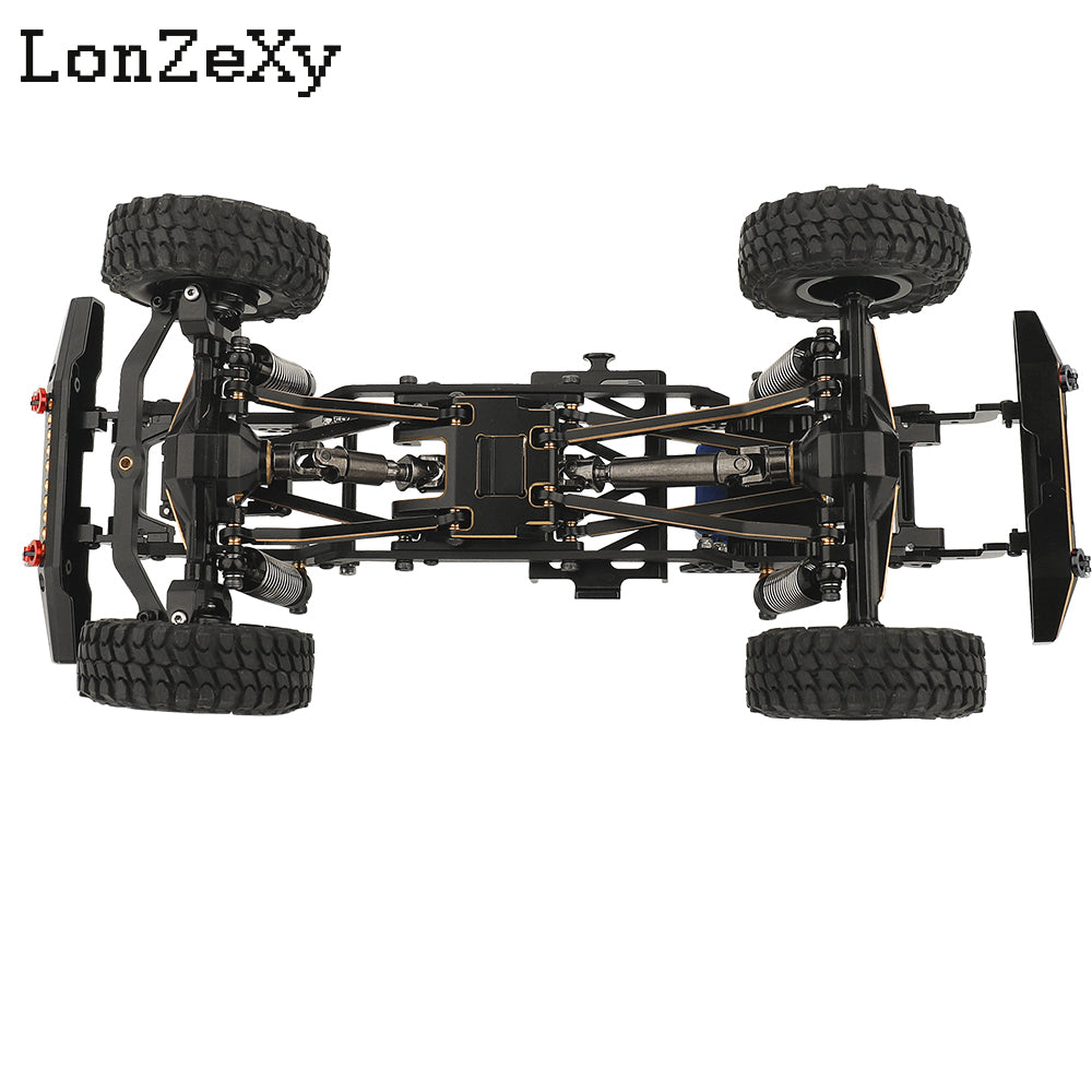 LONZEXY 313mm Wheelbase Assembled Frame Chassis for SCX10 II 90046