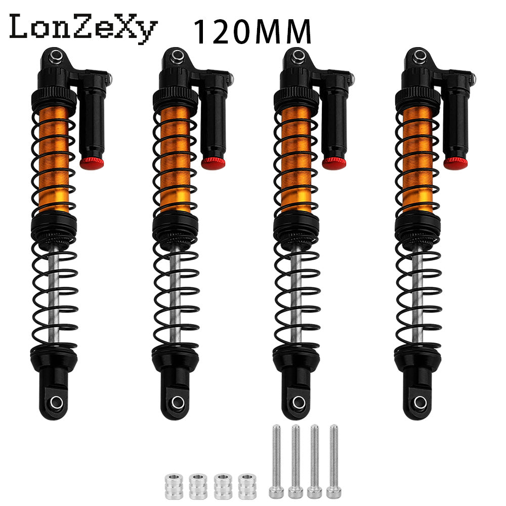 LONZEXY Metal Shock Damper Set for 1/10 Tamiya 4pcs
