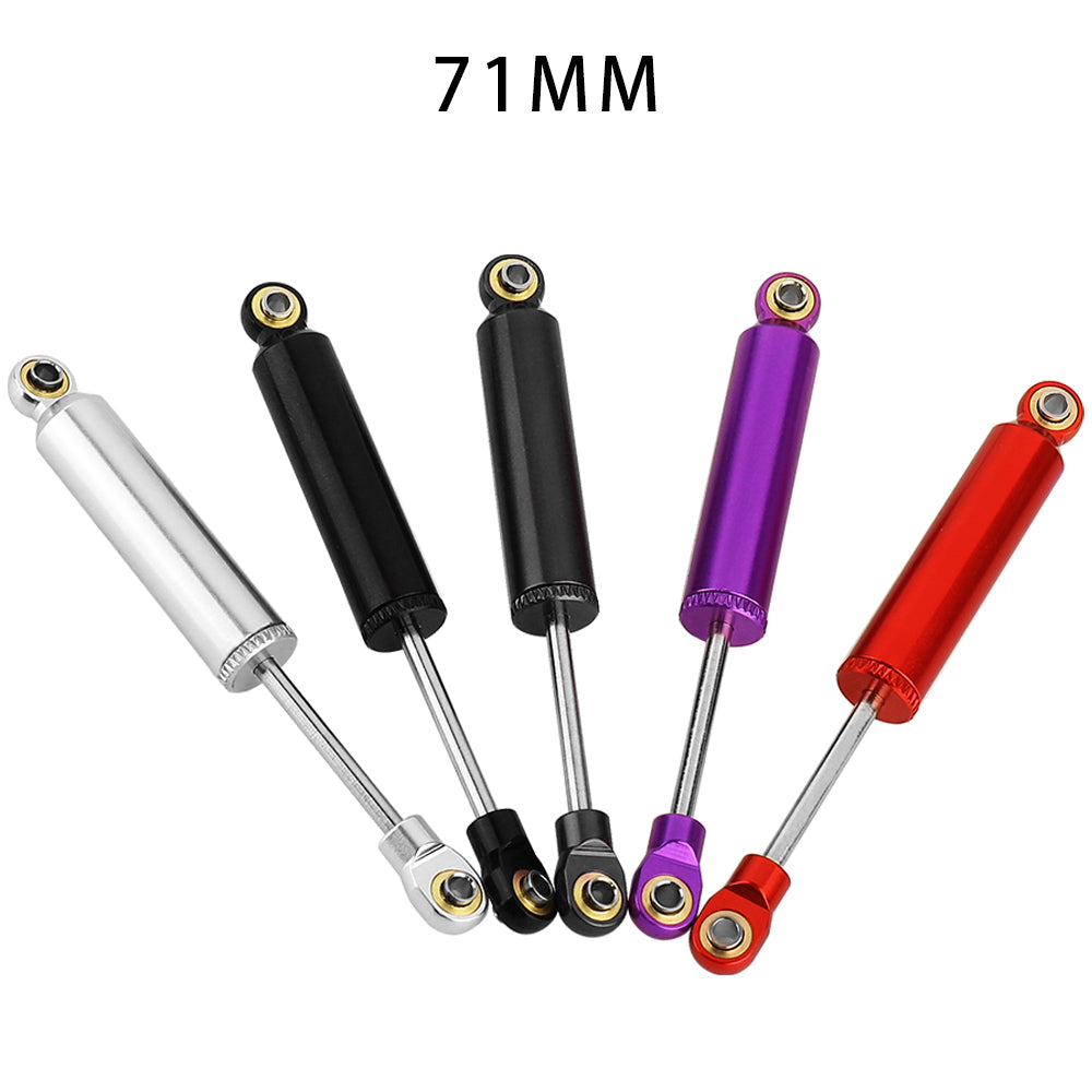 LonZeXy 4PCS Internal Oil Shock Absorber 53/59/65/71/77mm Damper For Traxxas TRX4M 1/18 RC Crawler Aluminum Suspension Upgrade Parts