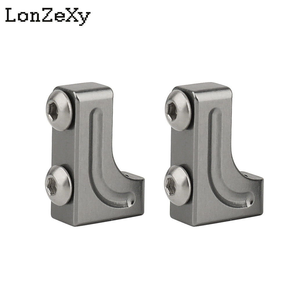 LONZEXY Aluminium Frontr Mount Servo Bracket for SCX10 III