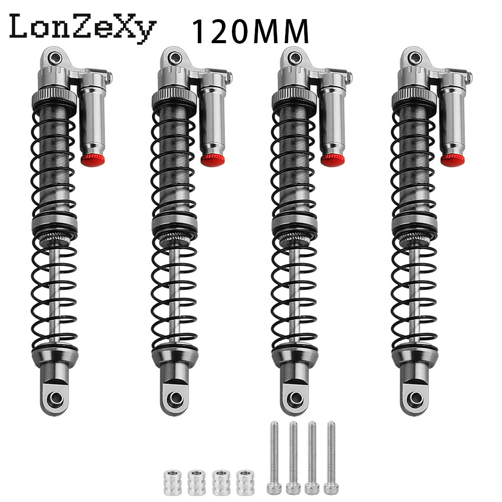 LONZEXY Metal Shock Damper Set for 1/10 Tamiya 4pcs