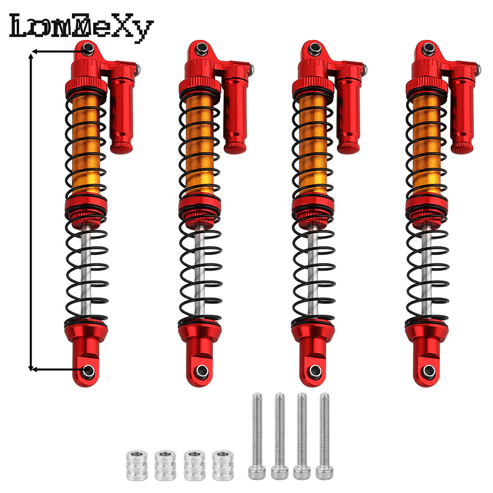 LONZEXY Metal Shock Damper Set for 1/10 Tamiya 4pcs