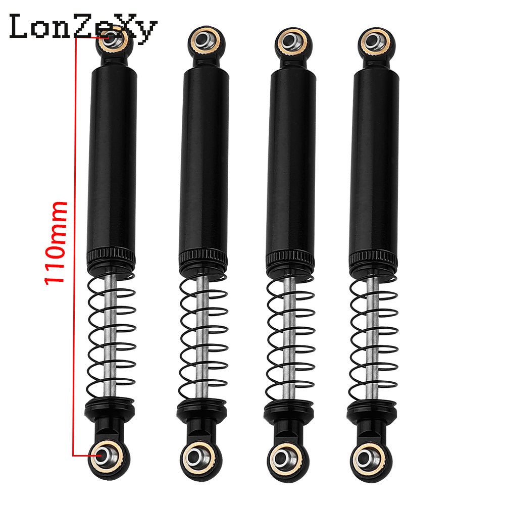 LONZEXY Oil Adjustable Shock Set for SCX10