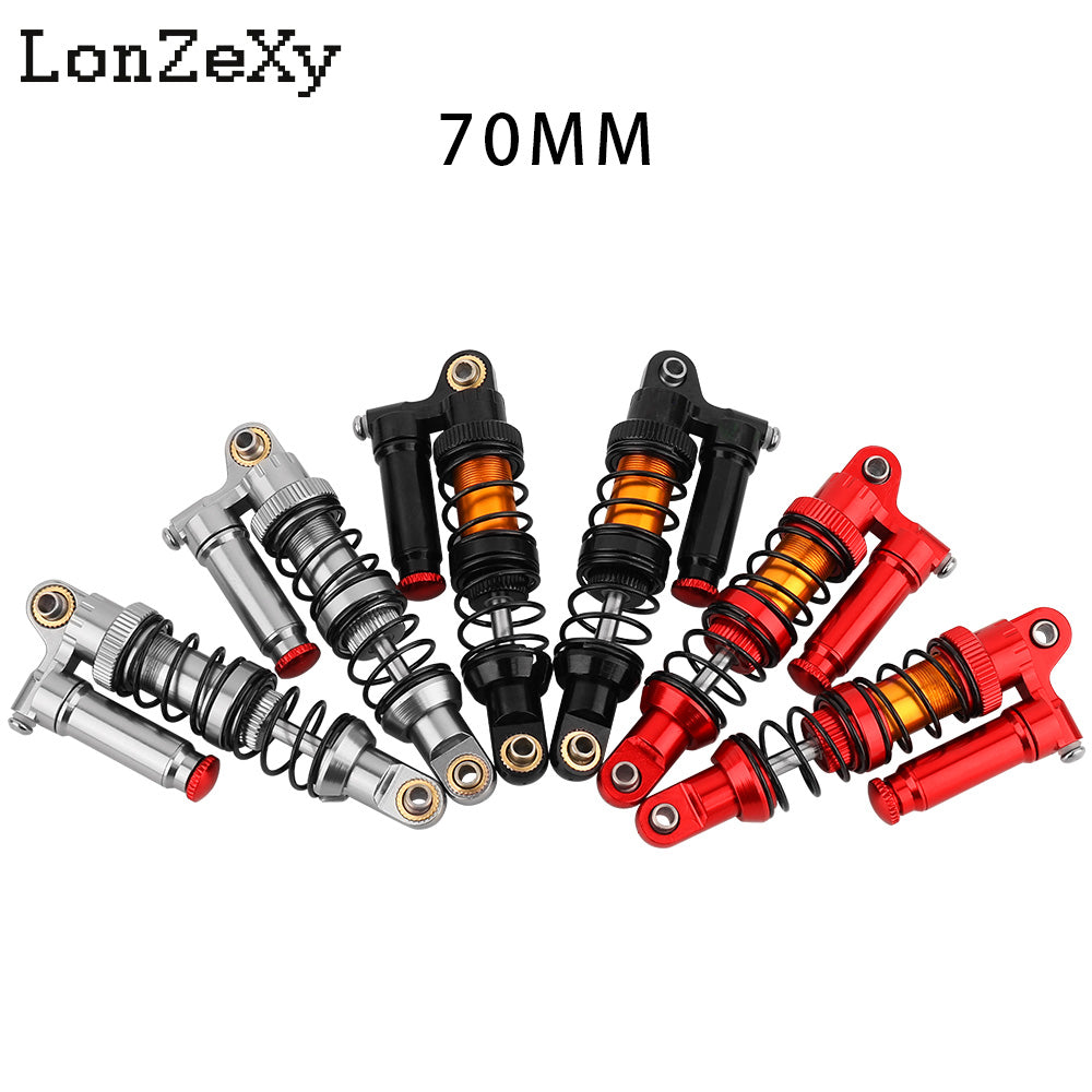 LONZEXY Metal Shock Damper Set for 1/10 Tamiya 4pcs