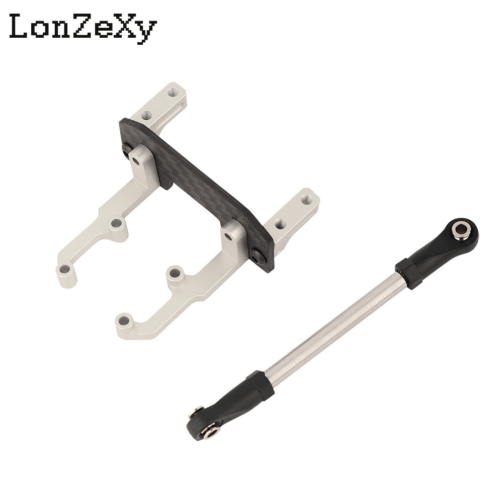 LONZEXY Metal Servo Base for SCX10 II