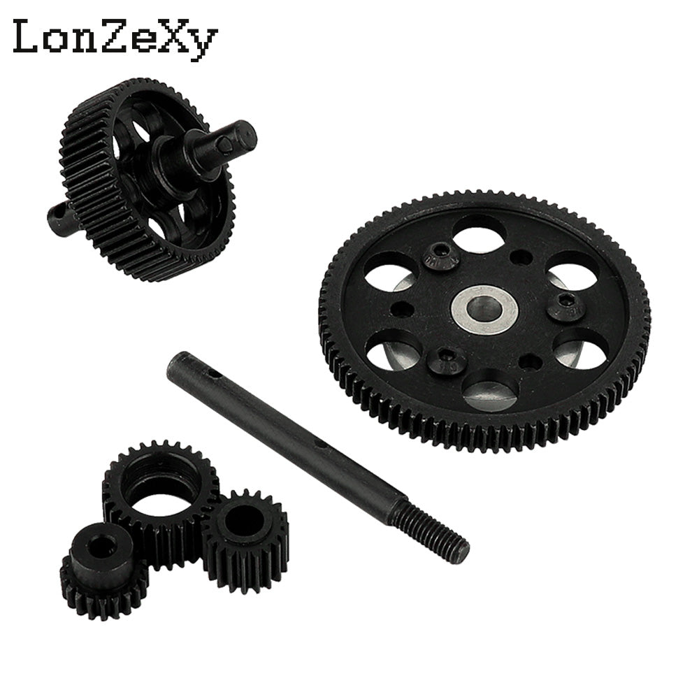 LONZEXY Gearbox with Clear Cover for SCX10 SCX10 II