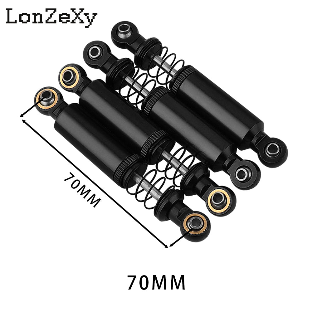 LONZEXY Oil Adjustable Shock Set for SCX10