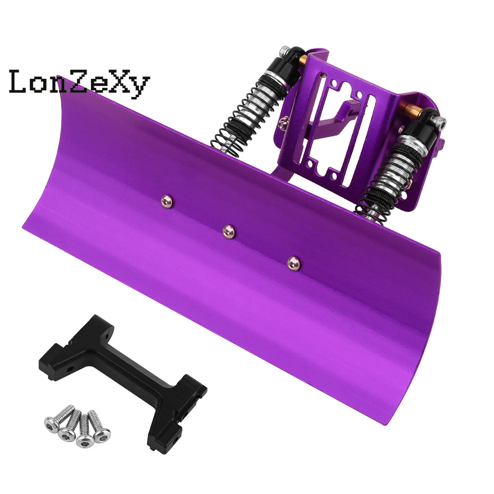 LONZEXY Aluminum Alloy Snow Plow Blade Kit for SCX10 II