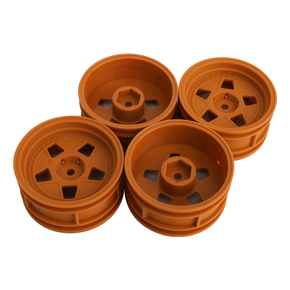 1/10 RC On-Road Car Plastic Wheel Rims Style B 47g 12mm Hex Multi Color Empty Hubs RC Modification Parts