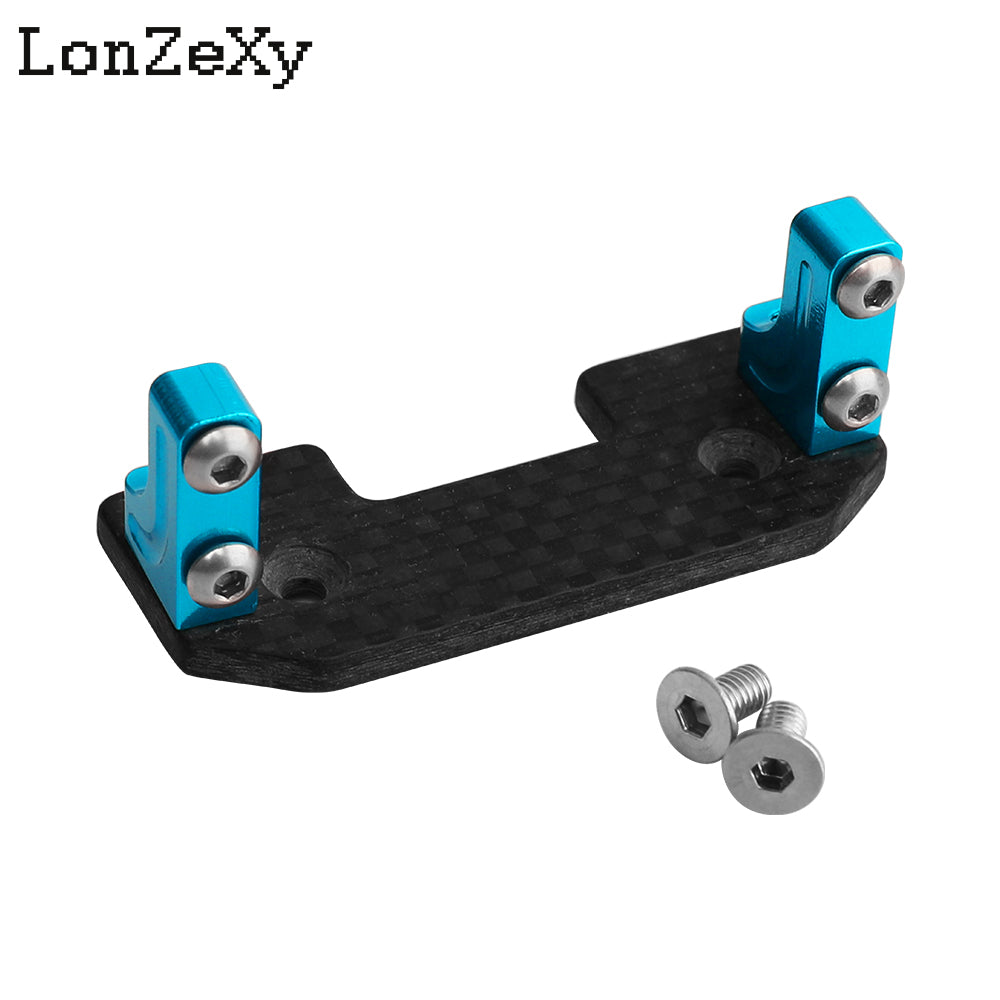 LONZEXY Carbon Fiber Servo Mount for Axial 1/10 RR10 Wraith 90045 90056