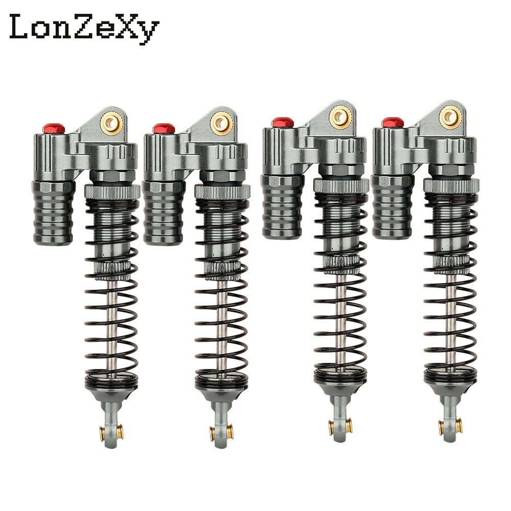 LONZEXY Metal Negative Pressure Shock Set for SCX10 4pcs