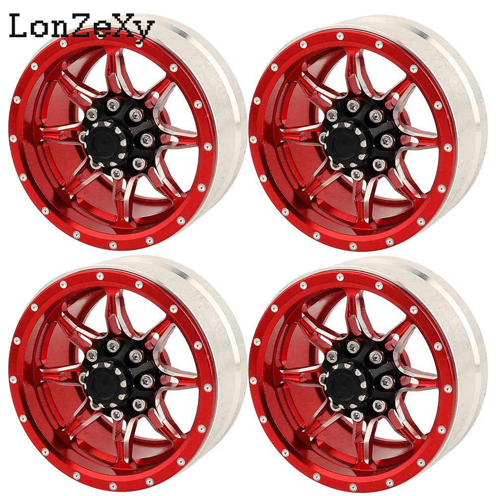 LONZEXY 1.9mm Metal Wheel for SCX10