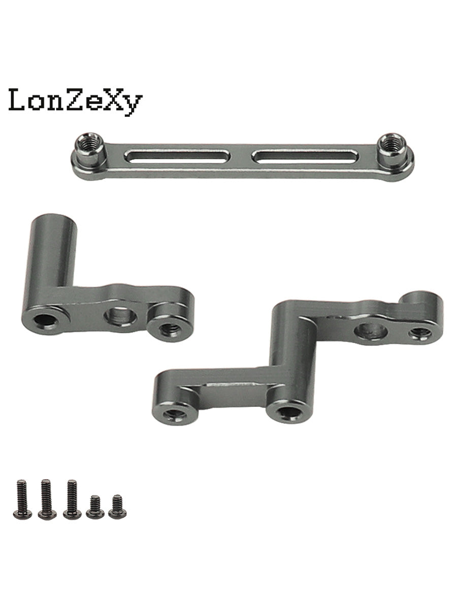LONZEXY Metal Steering Parts for MJX Hyper Go 1/14