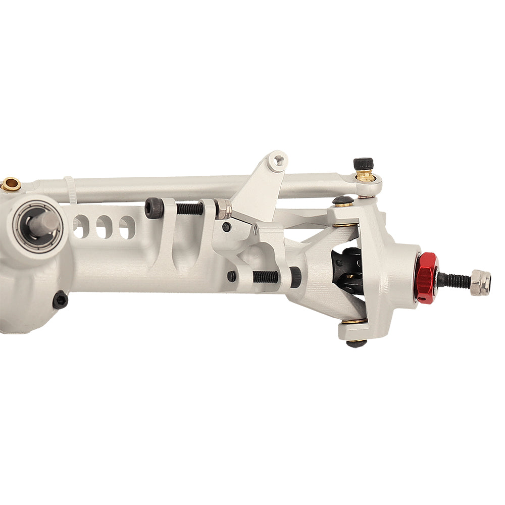 LonZeXy Metal Front Rear Axle Assembly For 1/10 RC Crawler Axial SCX10 III Ford Bronco AXI03014, RC Car Upgrade Replacement Parts
