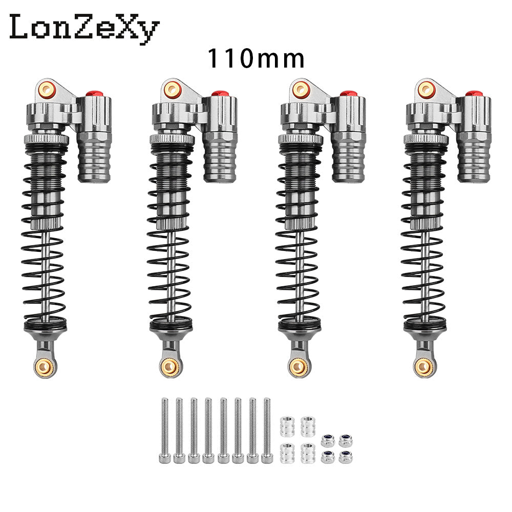 LONZEXY Alloy Shock Damper for SCX10 4PCS