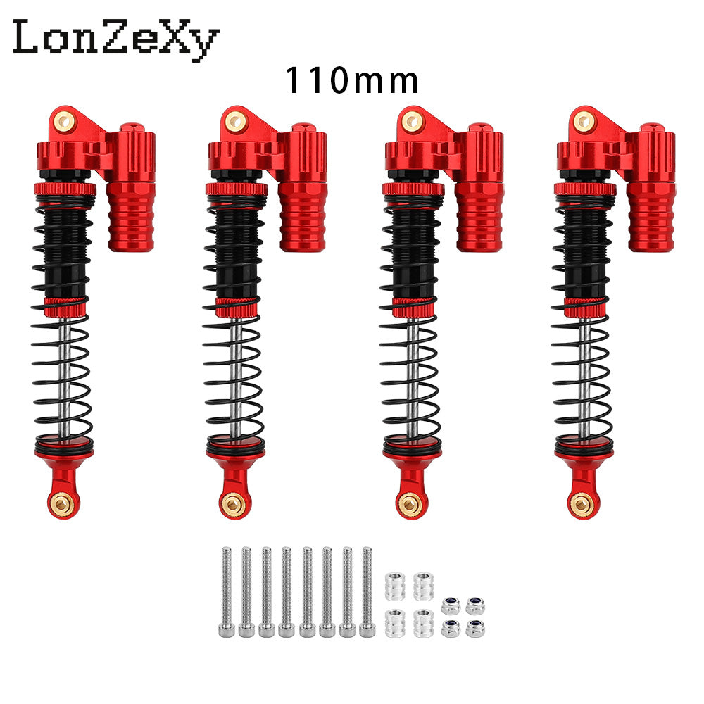 LONZEXY Alloy Shock Damper for SCX10 4PCS