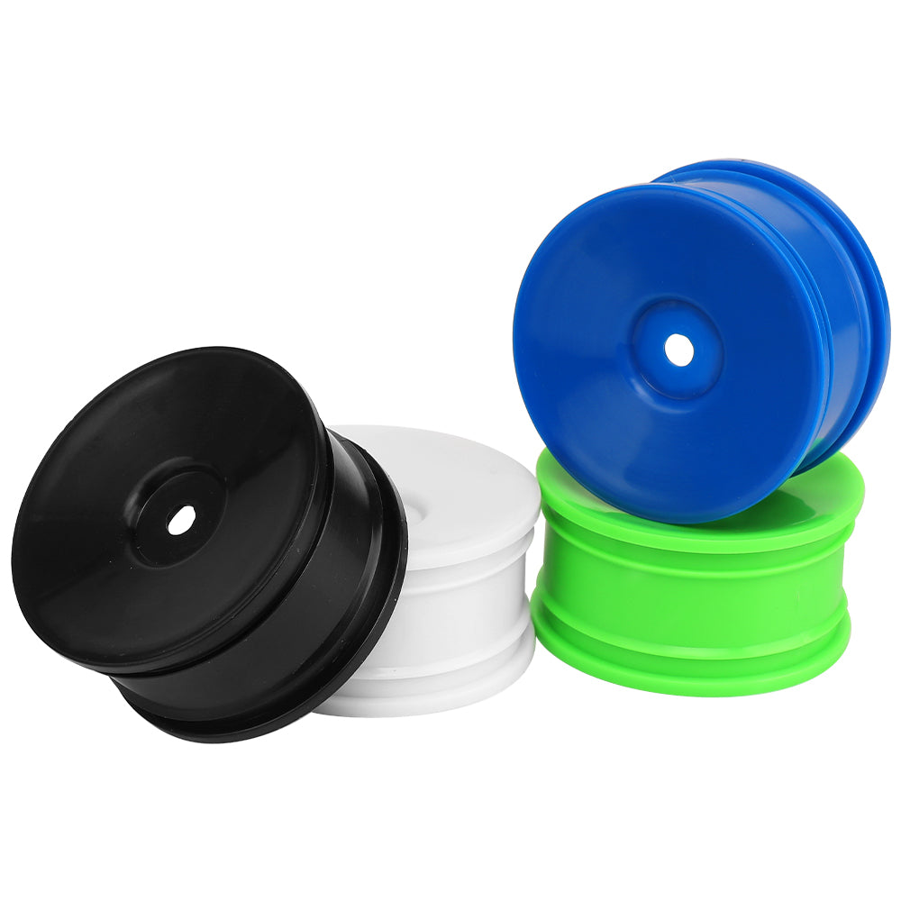 1/10 RC Buggy Plastic Wheel Rims 11.8g Lightweight Empty Hubs Multi Color RC Car Upgrade Parts