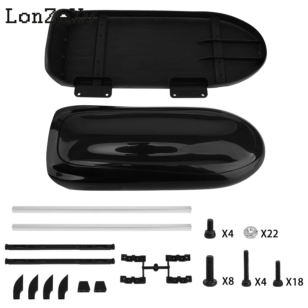 Loznexy RC-Hub Plastic Roof Trunk Luggage Rack Box for 1/10 TRX-4 TRX-6